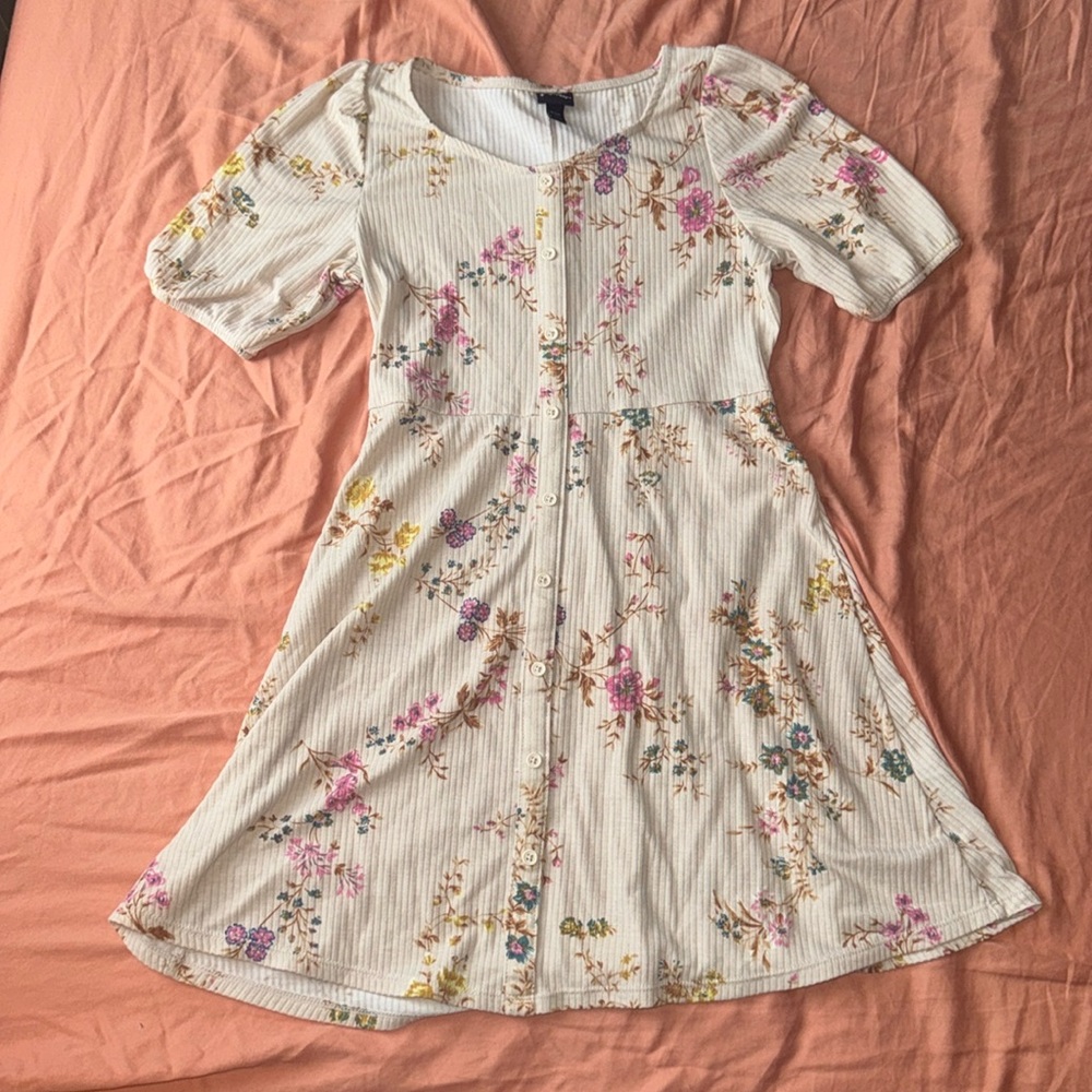Flower dress.